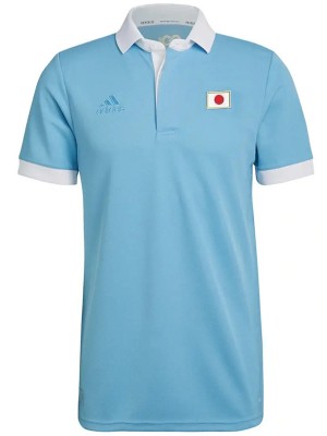 Japan maglia del centenario divisa da calcio azzurra abbigliamento sportivo da uomo uniforme da calcio top maglia sportiva 2024-2025